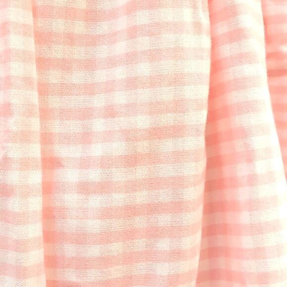 Ruffle Butts Smocked Flutter Strap Midi Nap Dress in Pink Gingham Sz L NWT - Picture 5 of 6